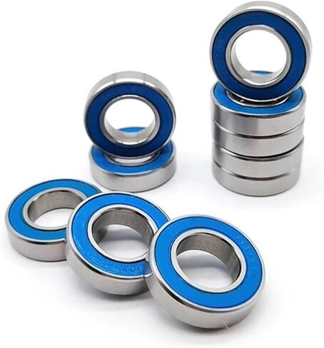 5pcs 4x7x2.5 mm MR74 2RS ABEC-7 Hobby Electric RC Cars Trucks Miniature Bearings L740D Blue Rubber Sealed in Saudi Arabia