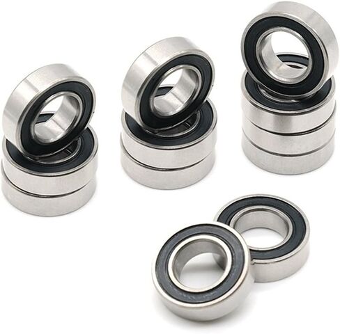 1PCS S607RS CB 7X19X6 mm Stainless Steel Hybrid Ceramic Bearing ABEC-7 Rubber Sealed Deep Groove Ball Bearing in Saudi Arabia