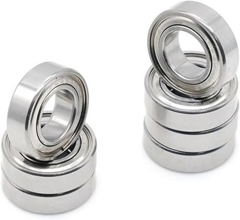2pcs الفولاذ المقاوم للصدأ الحامل S687zz 7 * 14 * 3.5mm DDL-1470 الدقة محامل الكرة المصغرة 7x14x3.5 مم in Saudi Arabia