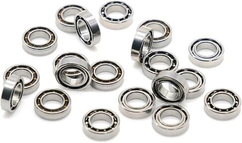 1PCS SMR105 OPEN 5X10X3MM MINIATURE BEARING L-1050 OPEN MR105W3ZZ لـ RC Hobby and Industry SMR105 SUS440C in Saudi Arabia