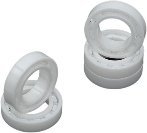 1pcs 6801 ABEC-9 Cull Ceramic Bearing 12x21x5 mm Zirconia Zro2 Ball Bearing in Saudi Arabia