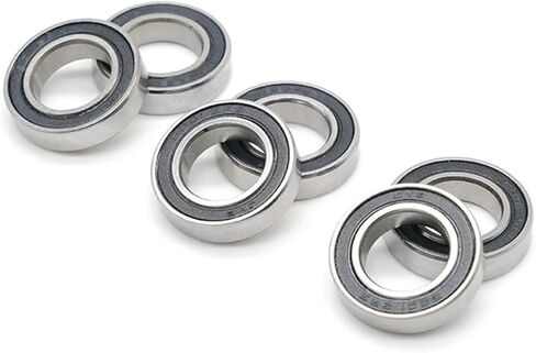 6801RS Bearing ABEC-7 12x21x5 mm Thin Section 6801-2RS Ball Bearings 61801 RS with Black Sealed L-2112DD(10PCS 6801RS 12X21X5) in Saudi Arabia