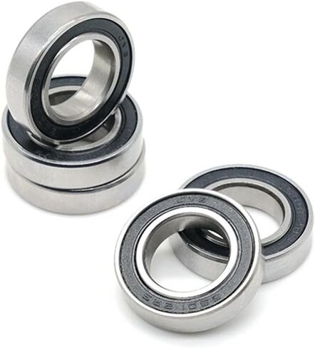 6801RS Bearing ABEC-7 12x21x5 mm Thin Section 6801-2RS Ball Bearings 61801 RS with Black Sealed L-2112DD(10PCS 6801RS 12X21X5) in Saudi Arabia