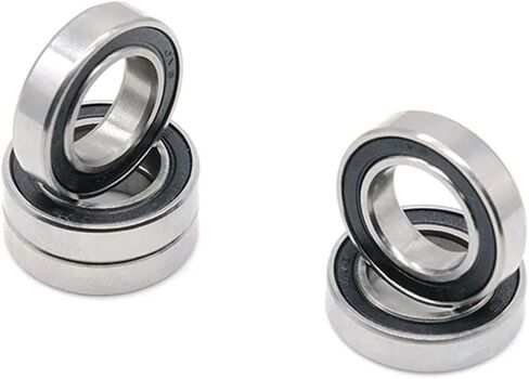 6801RS Bearing ABEC-7 12x21x5 mm Thin Section 6801-2RS Ball Bearings 61801 RS with Black Sealed L-2112DD(10PCS 6801RS 12X21X5) in Saudi Arabia