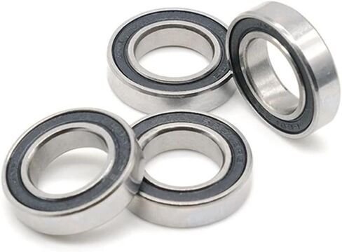 6801RS Bearing ABEC-7 12x21x5 mm Thin Section 6801-2RS Ball Bearings 61801 RS with Black Sealed L-2112DD(10PCS 6801RS 12X21X5) in Saudi Arabia