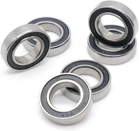 6801RS Bearing ABEC-7 12x21x5 mm Thin Section 6801-2RS Ball Bearings 61801 RS with Black Sealed L-2112DD(10PCS 6801RS 12X21X5) in Saudi Arabia