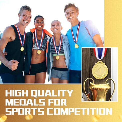 Sasylvia 72 Pcs Medals for Awards 2 Inch Prizes Bulk Winner Medals with Ribbon for Sports, Competitions, Party, Spelling Bees in Saudi Arabia