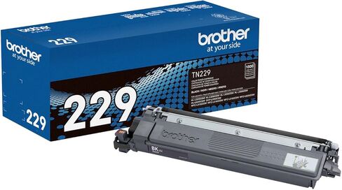 خرطوشة حبر طابعة براذر الأصلية TN229XLBK باللون الأسود عالية الإنتاجية - طباعة ما يصل إلى 3000 صفحة (1) in Kuwait