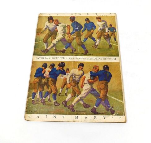 1929 Saint Mary's في California College Football Program 10-5-29-برامج اتحاد كرة القدم الأميركي in Saudi Arabia
