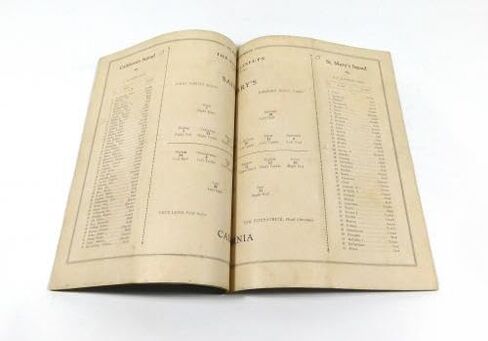 1929 Saint Mary's في California College Football Program 10-5-29-برامج اتحاد كرة القدم الأميركي in Saudi Arabia
