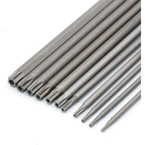 Tamper Proof Security Drill Magnetic Bit Set Screwdriver Flat Head 1/4 Inch Hex Bits Driver 11Pcs(11Pcs 150mm) in Saudi Arabia
