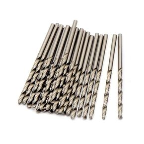 M35 Cobalt Contain Roasted Twist Drill 1-3mm High Speed Steel Full Grinding Hole Opening Tool Set 10Pcs(M35 Gold) in Saudi Arabia