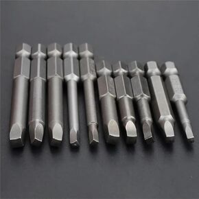 50/65 ملم بتات البراغي المربعة المغناطيسية S2 S2 STEEL SCREET SACK SQ 5/6PCS (65 مم 5 PCS) in Kuwait