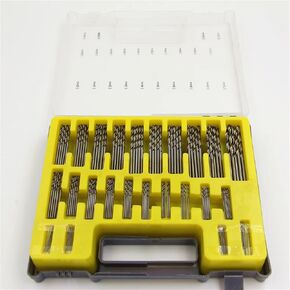 Mini Twist Drill Bit Set HSS Precision Twist Drill 0.4-3.2mm HSS Drill Bit Kit 150pcs in Kuwait