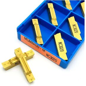 Carbide Tool MGMN150 MGMN200 MGMN300 MGMN400 Slotting Tool Lathe CNC Turning Tool Tool Original Carbide Blade Stainless Steel Tool (Angle : MGMN300 M NC3020, Insert Width(mm) : 20PCS(2box)) in Saudi Arabia