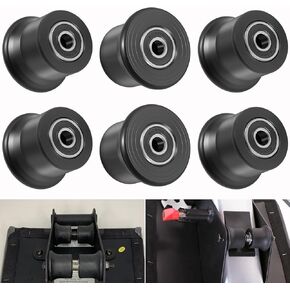 6-Pack Sliding Seat Bracket Roller for Bowflex Home Gym, Compatible with Blaze, Classic, Elite, Motivator2, Pr1000, Sport, Conquest, Ultimate2, Schwinn Comp, Revolution in Kuwait