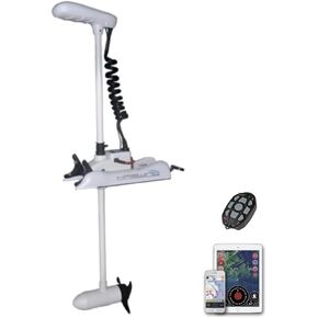HASWING Electric Trolling Motor – 12V 48" 55lbs Cayman GPS Shaft Bow Mount Portable Fishing Boat Saltwater Freshwater with Wireless Remote and Quick Release Bracket 50736-120B-Q in Saudi Arabia