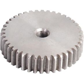 ترس محرك الصلب 1PCS 1M SPUR GEAR 27T/28T/29T/30T/31T/32T/33T/34T/35T/36T/37T/38T/39T/40T/41T سمك الكربون 10 ملم (الحجم: 1M 30T -1PCS) in Kuwait