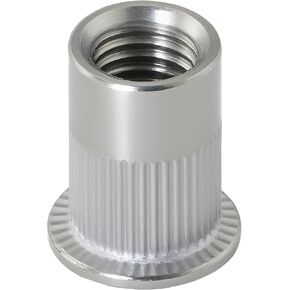20pcs 304 من الفولاذ المقاوم للصدأ رأس مسطح رأس برسل برسل مسجّة مركبة من خلال ثقب m6x9x15mm لمحبي معدات تسقيف الخزانة الحديد الرقيقة المنزلية in Kuwait