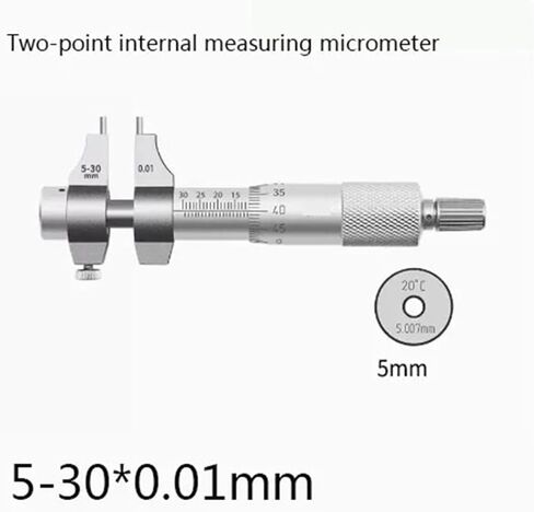 الفتحة ذات القطر الداخلي المكون من ثلاثة نقاط من ثلاث نقاط الفتحة الداخلية للميكرومتر الدقة عالية الدقة 0.005 ملم (14-17 ملم) in Kuwait