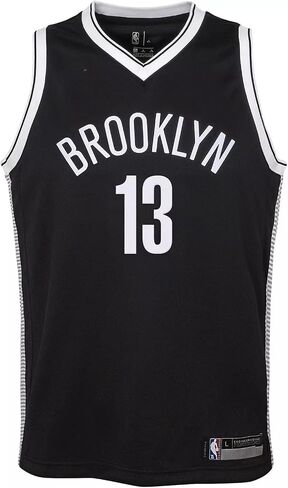 Outerstuff James Harden Brooklyn Nets Black #13 Kids 4-7 Home Edition Swingman Player Jersey in Saudi Arabia