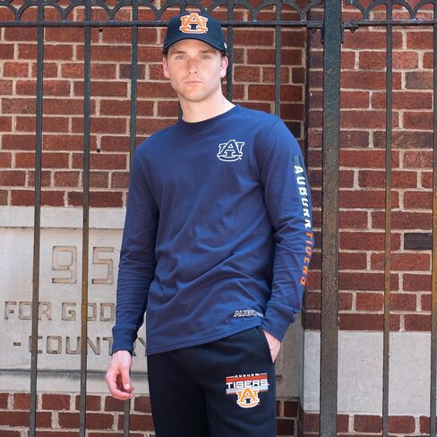 Ultra Game Men's NCAA Official Super Soft Supreme Long Sleeve T-Shirt in Saudi Arabia