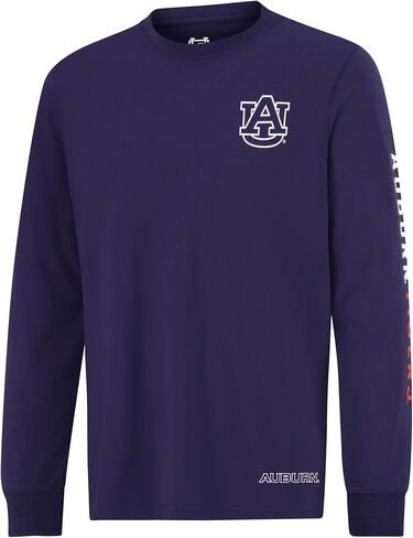 Ultra Game Men's NCAA Official Super Soft Supreme Long Sleeve T-Shirt in Saudi Arabia