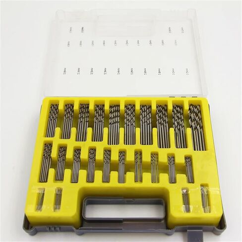 Mini Twist Drill Bit Set HSS Precision Twist Drill 0.4-3.2mm HSS Drill Bit Kit 150Pcs in Saudi Arabia