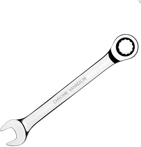 8-24mm Fix Head Ratcheting Wrench 72-Tooth Ratchet Spanner Chrome Vanadium Steel 1Pcs(12mm) in Saudi Arabia