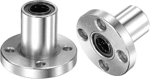 LMF8UU 8mmx15mmx24mm Round Flange Linear Motion Bushing Ball Bearing 1Pcs in Saudi Arabia