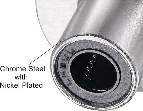 LMF8UU 8mmx15mmx24mm Round Flange Linear Motion Bushing Ball Bearing 1Pcs in Saudi Arabia