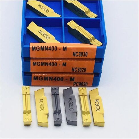 Carbide Tool MGMN150 MGMN200 MGMN300 MGMN400 Slotting Tool Lathe CNC Turning Tool Tool Original Carbide Blade Stainless Steel Tool (Angle : MGMN300 M NC3020, Insert Width(mm) : 20PCS(2box)) in Saudi Arabia
