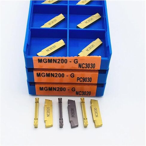 Carbide Tool MGMN150 MGMN200 MGMN300 MGMN400 Slotting Tool Lathe CNC Turning Tool Tool Original Carbide Blade Stainless Steel Tool (Angle : MGMN300 M NC3020, Insert Width(mm) : 20PCS(2box)) in Saudi Arabia