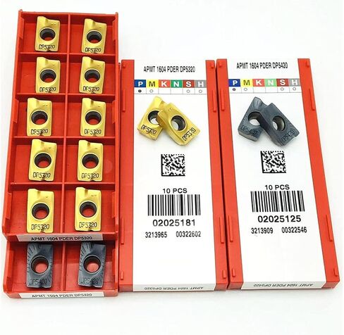 Carbide Tool APMT1604 PDER DP5320 DP5420 Turning Tool CNC Turning Tool APMT1604 DP5320 Tool Turning Tool APMT 1604 (Angle : APMT1604 PDER DP5420, Insert Width(mm) : 10PCS(1box)) in Saudi Arabia