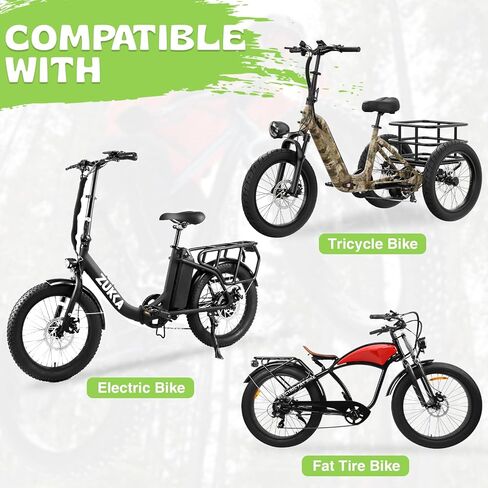 WEEROCK 20 Inch E Bike Tires 20X4.0 Fat Bicycle Tire Foldable Replacement Bicycle Tyre for 20" Snow Bike Tricycle Electric Bike, Black in Saudi Arabia