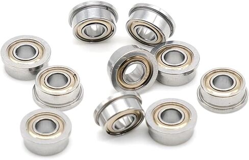 F683ZZ Flange Bearing 3x7x3mm Mlanged F683 Z ZZ Ball Bearings 10pcs in Saudi Arabia
