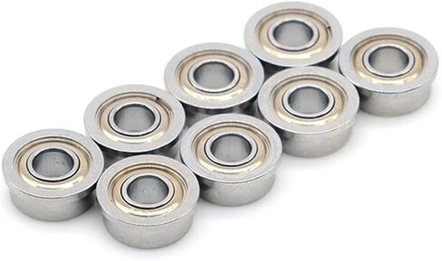 F683ZZ Flange Bearing 3x7x3mm Mlanged F683 Z ZZ Ball Bearings 10pcs in Saudi Arabia