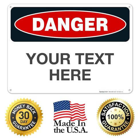 علامة إشعار مخصصة ، علامة OSHA ، 10 × 7 بوصات ، 4 مل ملصقات صائق فينيل مقاومة للطقس ، مصنوعة في الولايات المتحدة الأمريكية in Saudi Arabia