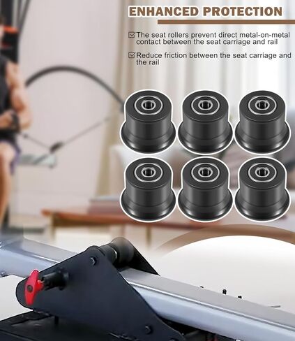 قوس المقعد المنزلق من 6 عبوات لصالح صالة الألعاب الرياضية المنزلية Bowflex ، متوافقة مع Blaze ، Classic ، Elite ، Dotivator2 ، Pr1000 ، Sport ، Conquest ، Ultimate2 ، Schwinn Comp ، Revolution in Kuwait