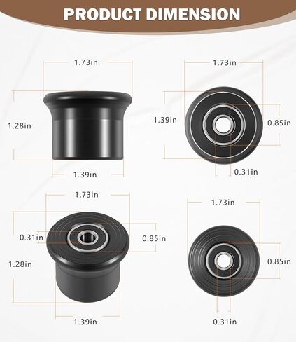 قوس المقعد المنزلق من 6 عبوات لصالح صالة الألعاب الرياضية المنزلية Bowflex ، متوافقة مع Blaze ، Classic ، Elite ، Dotivator2 ، Pr1000 ، Sport ، Conquest ، Ultimate2 ، Schwinn Comp ، Revolution in Kuwait