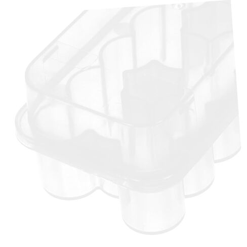Gatuida Plastic Vial Box Case for 3ml Transparent Storage Container for Essential Oils and Microtube Holder with Lid for Safe Storage and Organization 24 Count in Saudi Arabia