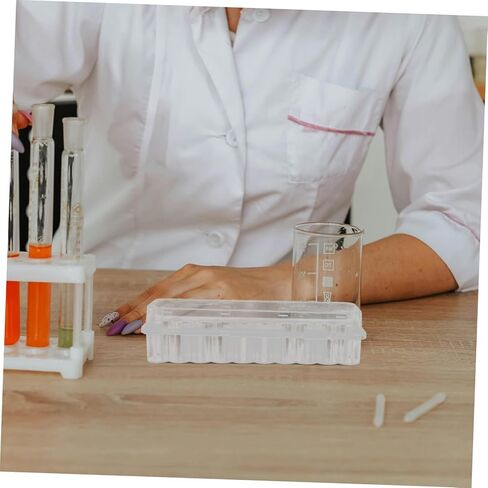 Gatuida Plastic Vial Box Case for 3ml Transparent Storage Container for Essential Oils and Microtube Holder with Lid for Safe Storage and Organization 24 Count in Saudi Arabia