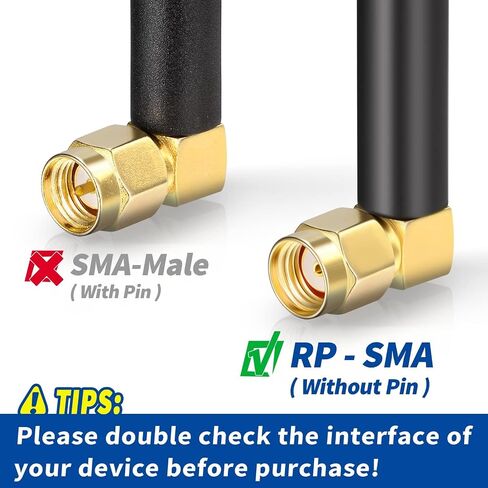 Bingfu Mini Dual Band WiFi 2.4 جيجا هرتز 5 جيجا هرتز 5.8 جيجا هرتز MIMO RP-SMA ذكر هوائي الزاوية اليمنى (2 حزمة) لمحول USB بلوتوث FPV الكمبيوتر PCIe بطاقة واي فاي راوتر كاميرا احتياطية لاسلكية in Kuwait