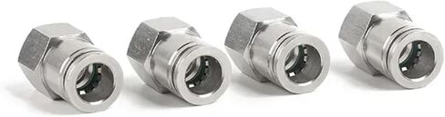 304 Stainless Steel Air Hose Fitting PCF Pneumatic Quick Release Connectors Female Thread M5 1/8 1/4 1/2 Pneumatic Parts(10-02) in Saudi Arabia