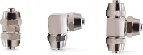 Metal PV PE PU Pneumatic quick coupling OD 4 6 8 10 12 14 16 MM Air Quick Connector For Hose Tube Fast Joint Connection(K-PV12,1pcs) in Saudi Arabia