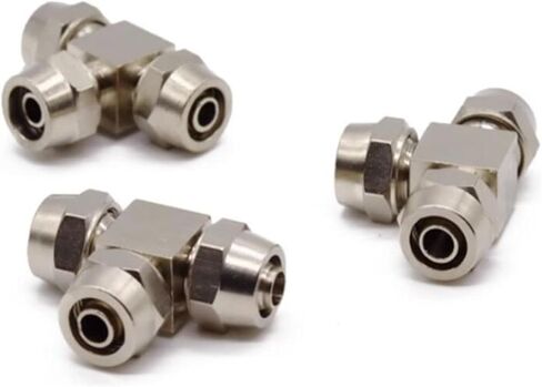 Metal PV PE PU Pneumatic quick coupling OD 4 6 8 10 12 14 16 MM Air Quick Connector For Hose Tube Fast Joint Connection(K-PV12,1pcs) in Saudi Arabia
