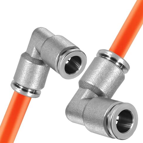 304 Stainless PV Pneumatic Fittings Air Hose Connectors Tube 4mm 6mm 8mm 10mm 12mm Quick Release Fitting Air Coupling(PV10) in Saudi Arabia