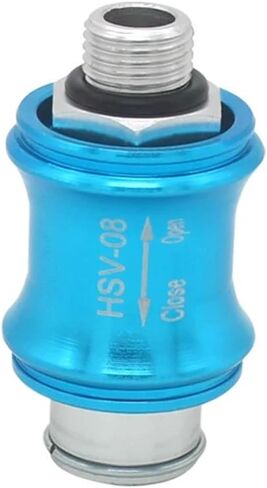 HSV Series Hand Slide Valve Flow Control Manual Switch HSV-06 HSV-08 HSV-10 HSV-15 Male thread HSV-08FF HSV-06FF Female thread(HSV-08) in Saudi Arabia