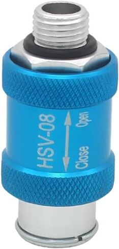HSV Series Hand Slide Valve Flow Control Manual Switch HSV-06 HSV-08 HSV-10 HSV-15 Male thread HSV-08FF HSV-06FF Female thread(HSV-08) in Saudi Arabia