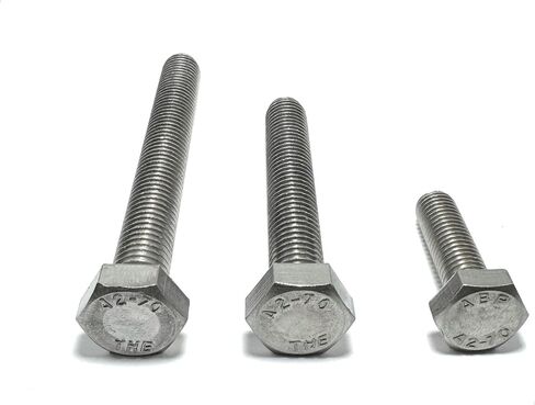 M12-1.75 × 180 مم ، صراخ سداسي سداسي خيوط جزئيا ، حزمة A2 غير القابل للصدأ ، من 2 in Kuwait